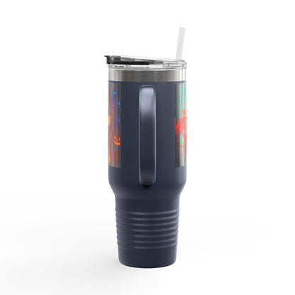 Stylish Insulated Travel Mug, 40oz | Perfect for Coffee Lovers, Hot Drinks, Unique Gift, Halloween Decor, Personalized Mug