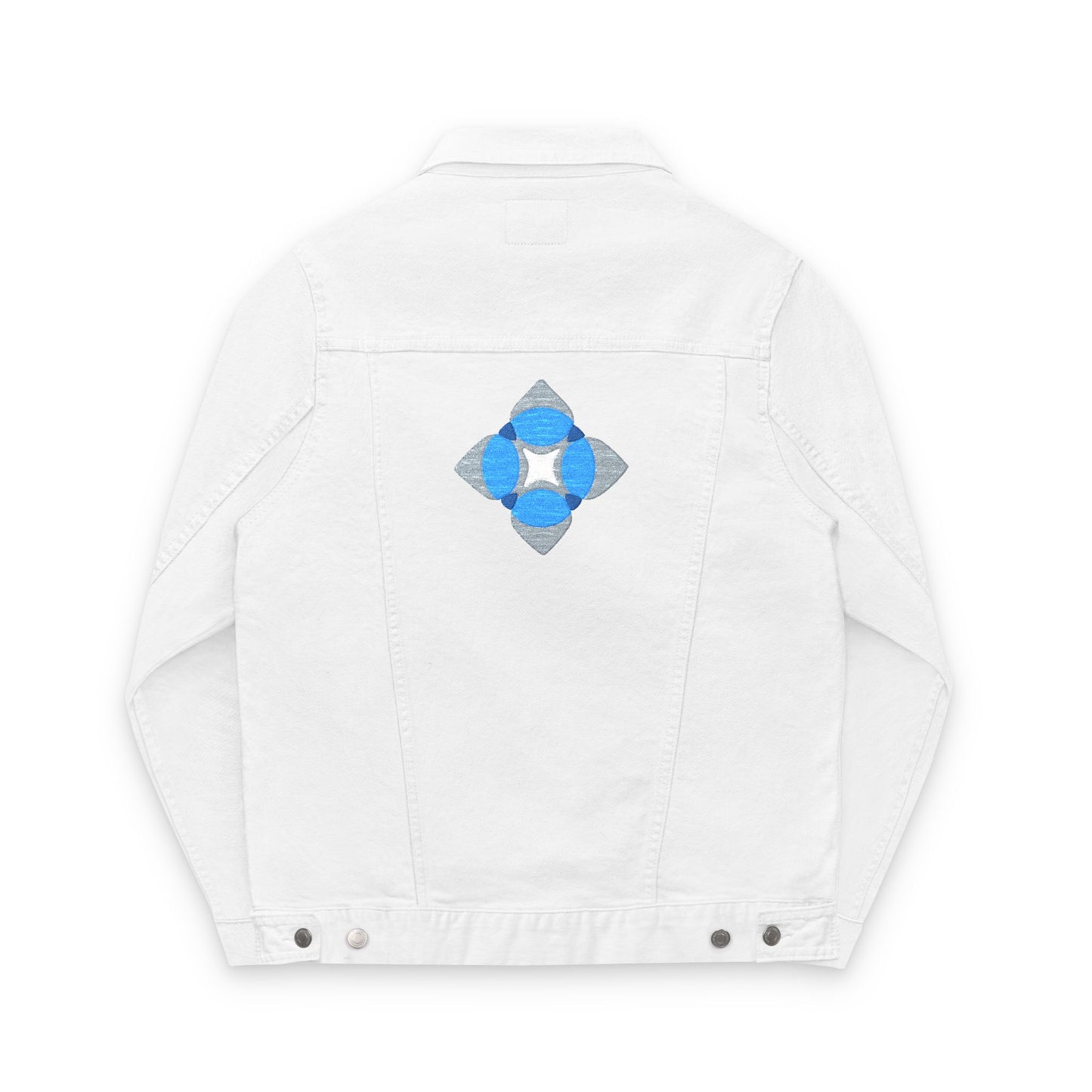 Chic Embroidered Denim Jacket, Unisex Casual Outerwear, Trendy Summer Layering, Unique Gift for Her/Him, Perfect for Festivals and [...]
