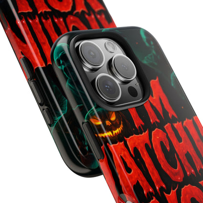 Spooky Tough Phone Cases: Halloween Gift, Horror Vibes, Protective Cases, Unique Phone Accessories, Gifting for Friends