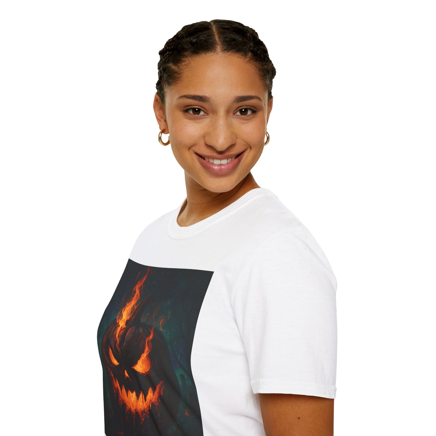Unisex Halloween T-Shirt, Spooky Graphic Tee, Trick or Treat Shirt, Fall wardrobe essential, Perfect for Halloween parties