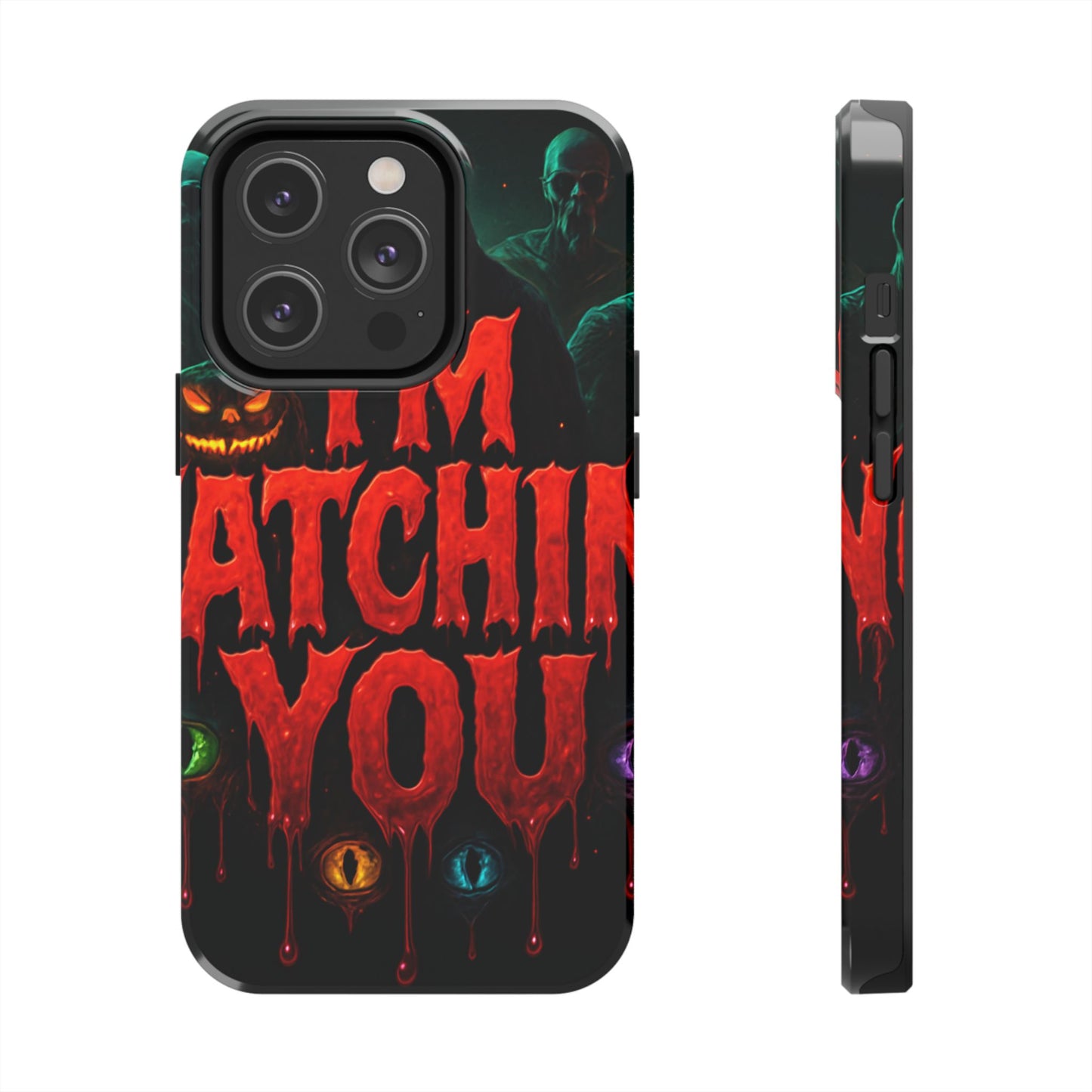 Spooky Tough Phone Cases: Halloween Gift, Horror Vibes, Protective Cases, Unique Phone Accessories, Gifting for Friends