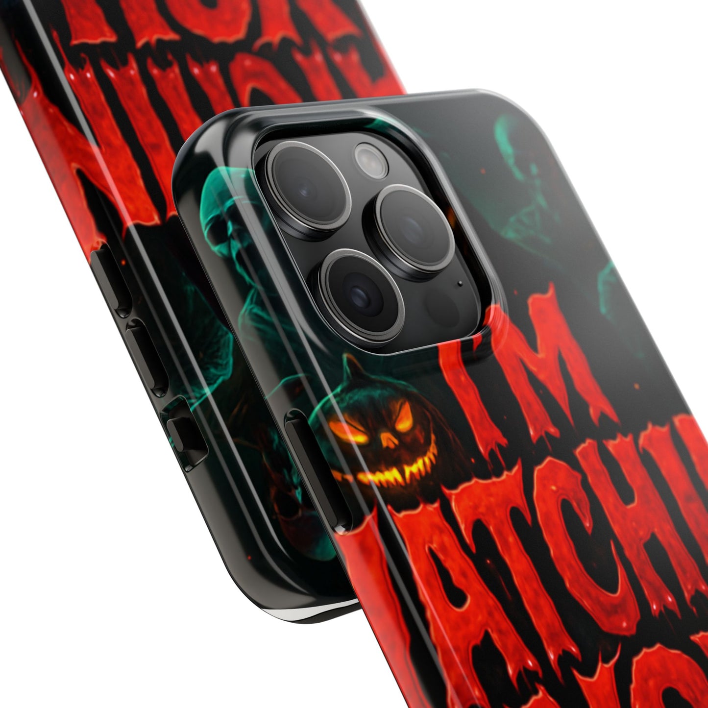 Spooky Tough Phone Cases: Halloween Gift, Horror Vibes, Protective Cases, Unique Phone Accessories, Gifting for Friends