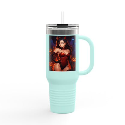 Stylish Insulated Travel Mug, 40oz | Perfect for Coffee Lovers, Hot Drinks, Unique Gift, Halloween Decor, Personalized Mug