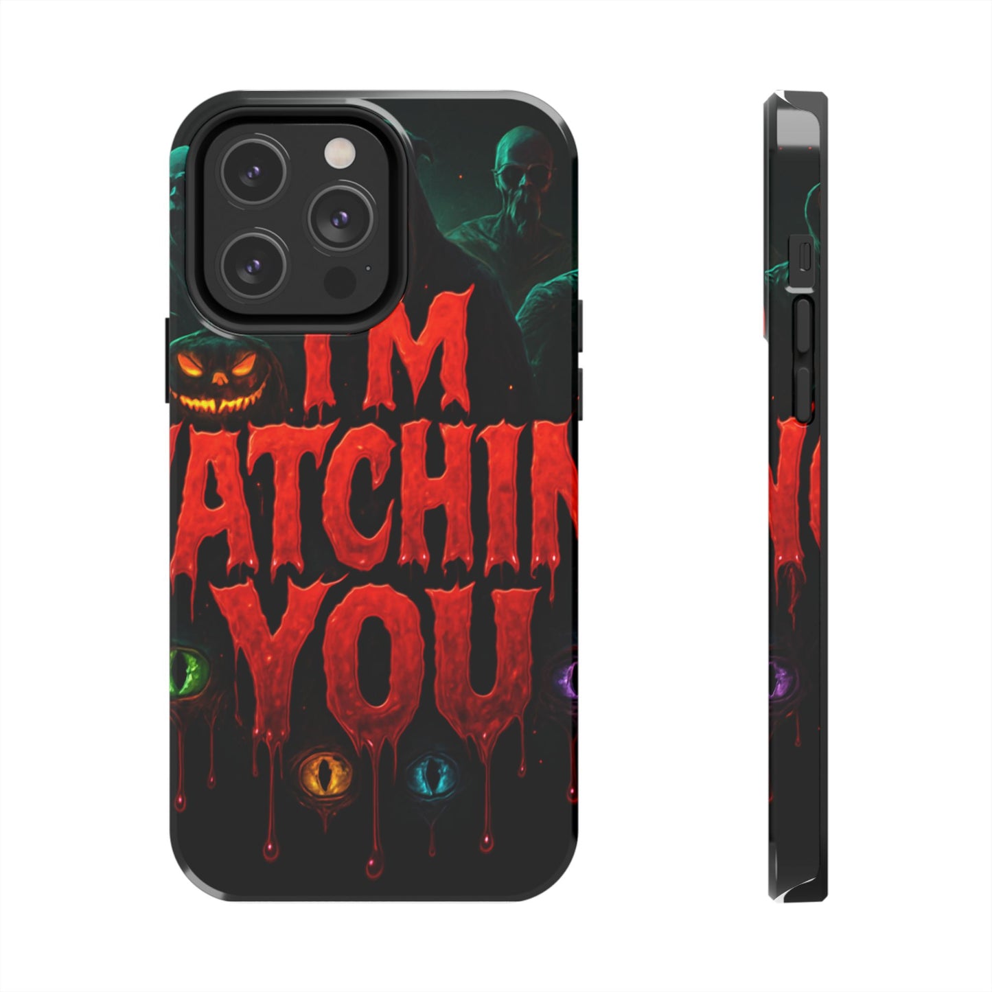 Spooky Tough Phone Cases: Halloween Gift, Horror Vibes, Protective Cases, Unique Phone Accessories, Gifting for Friends
