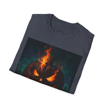 Unisex Halloween T-Shirt, Spooky Graphic Tee, Trick or Treat Shirt, Fall wardrobe essential, Perfect for Halloween parties