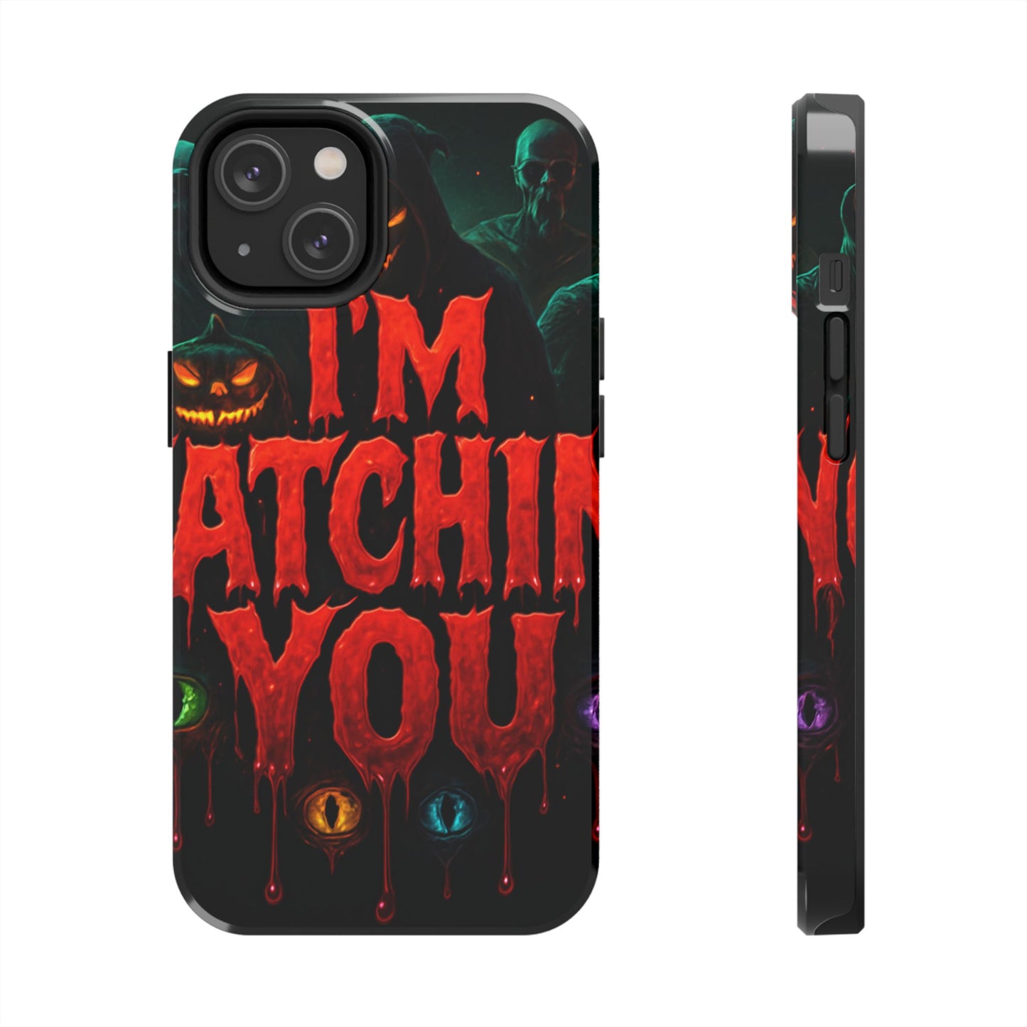 Spooky Tough Phone Cases: Halloween Gift, Horror Vibes, Protective Cases, Unique Phone Accessories, Gifting for Friends