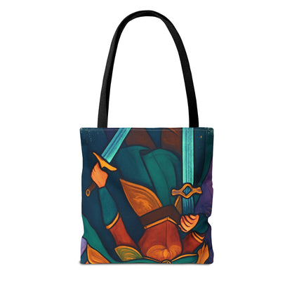 Mystical Journey Tote Bag - Stylish, Artful Carry-All for Everyday, Festivals, and Gift Giving
