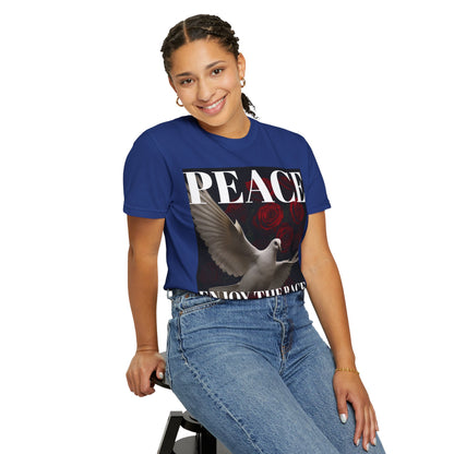 Peace & Inspiration Graphic T-Shirt, Unisex Tee for Dreamers, Motivational Apparel, Gift for Spiritual Seekers, Casual Wear