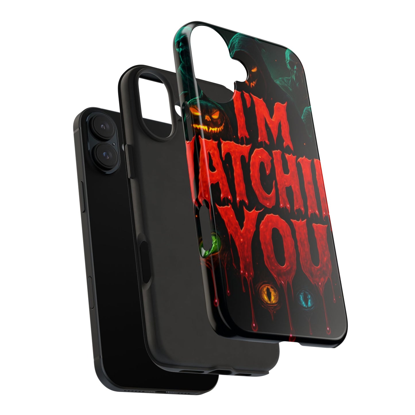 Spooky Tough Phone Cases: Halloween Gift, Horror Vibes, Protective Cases, Unique Phone Accessories, Gifting for Friends