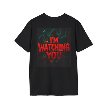 Unisex Halloween T-Shirt, Spooky Graphic Tee, Trick or Treat Shirt, Fall wardrobe essential, Perfect for Halloween parties