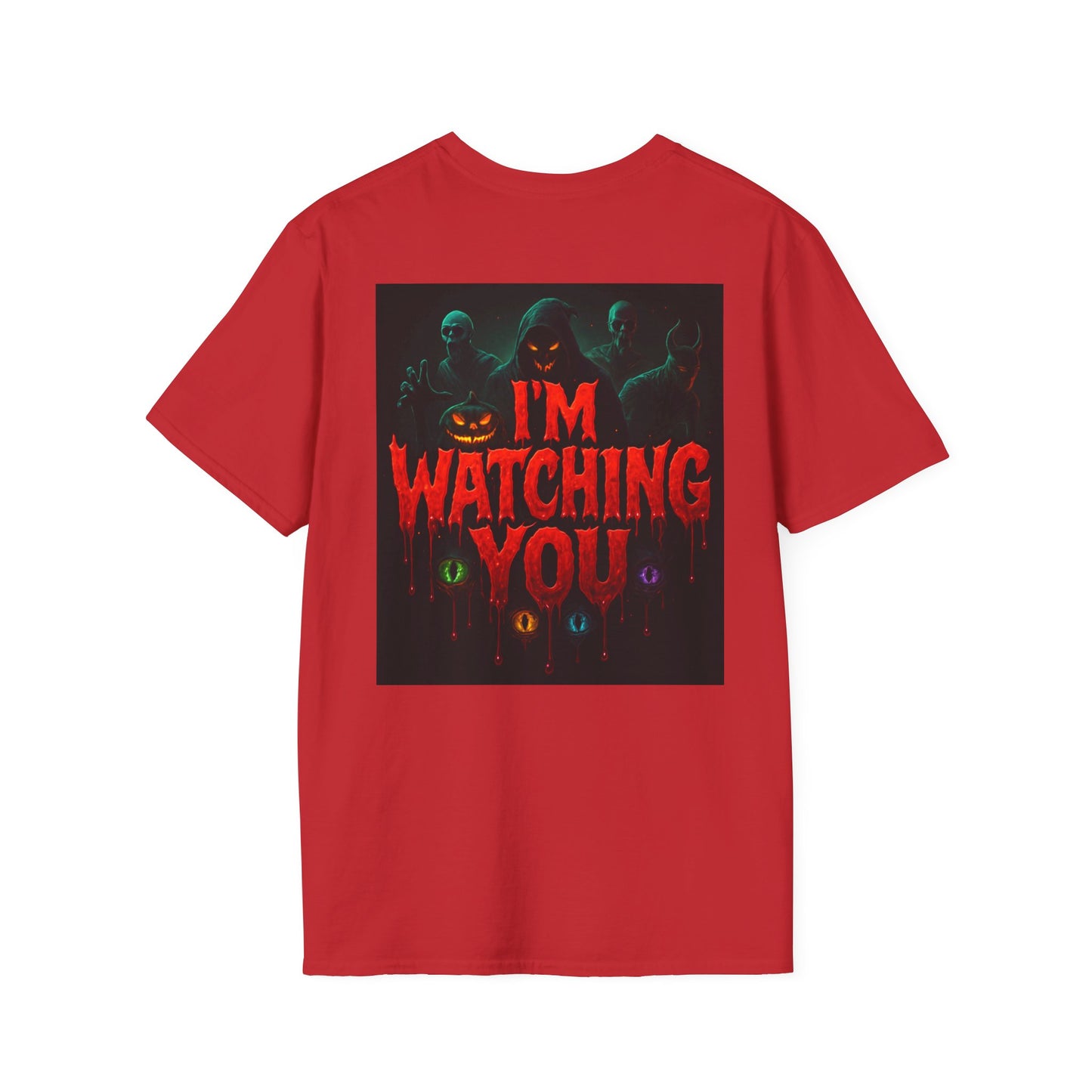Unisex Halloween T-Shirt, Spooky Graphic Tee, Trick or Treat Shirt, Fall wardrobe essential, Perfect for Halloween parties