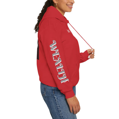 Monetary Design Sweatshirt - Unisex Heavy Blend Hoodie, Graphic Hooded Sweatshirt, Casual Streetwear, Gifts for Her, Cozy Layering