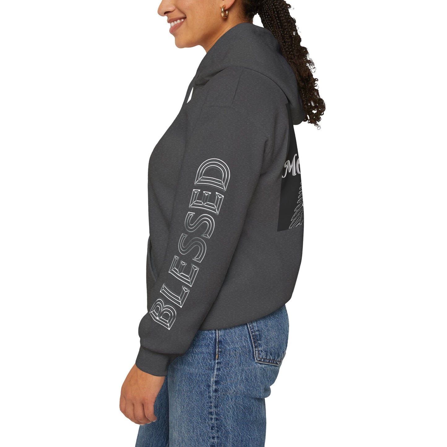 Monetary Design Sweatshirt - Unisex Heavy Blend Hoodie, Graphic Hooded Sweatshirt, Casual Streetwear, Gifts for Her, Cozy Layering