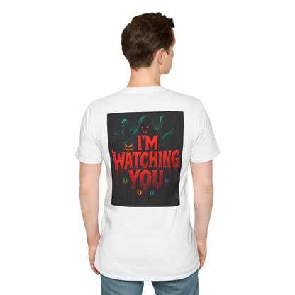 Unisex Halloween T-Shirt, Spooky Graphic Tee, Trick or Treat Shirt, Fall wardrobe essential, Perfect for Halloween parties