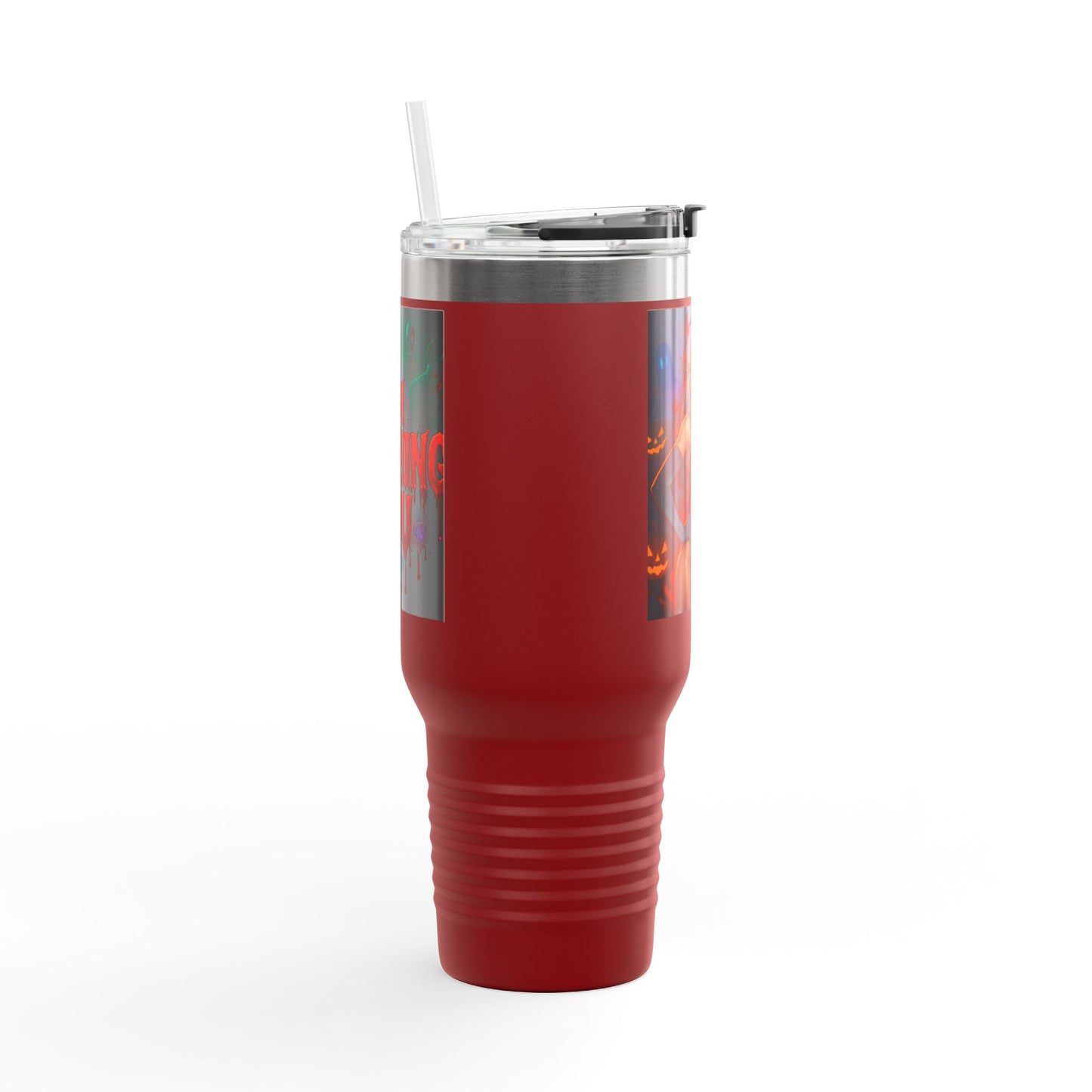 Stylish Insulated Travel Mug, 40oz | Perfect for Coffee Lovers, Hot Drinks, Unique Gift, Halloween Decor, Personalized Mug