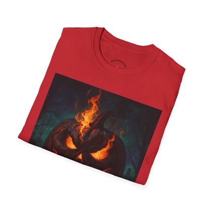 Unisex Halloween T-Shirt, Spooky Graphic Tee, Trick or Treat Shirt, Fall wardrobe essential, Perfect for Halloween parties