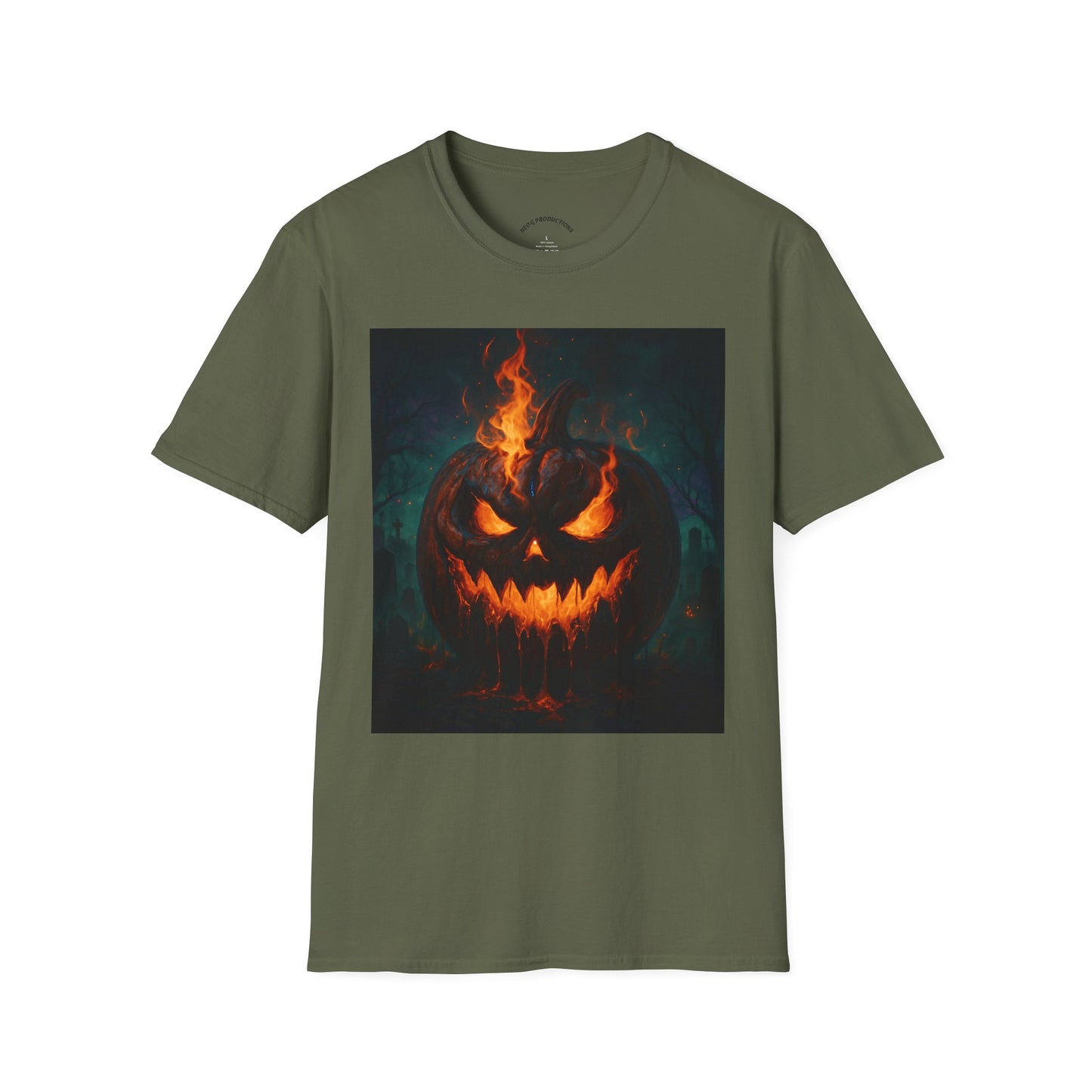 Unisex Halloween T-Shirt, Spooky Graphic Tee, Trick or Treat Shirt, Fall wardrobe essential, Perfect for Halloween parties