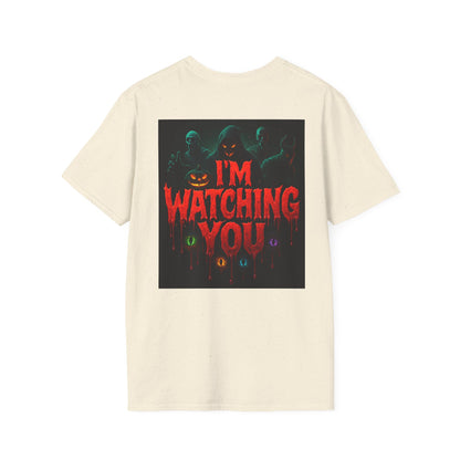 Unisex Halloween T-Shirt, Spooky Graphic Tee, Trick or Treat Shirt, Fall wardrobe essential, Perfect for Halloween parties