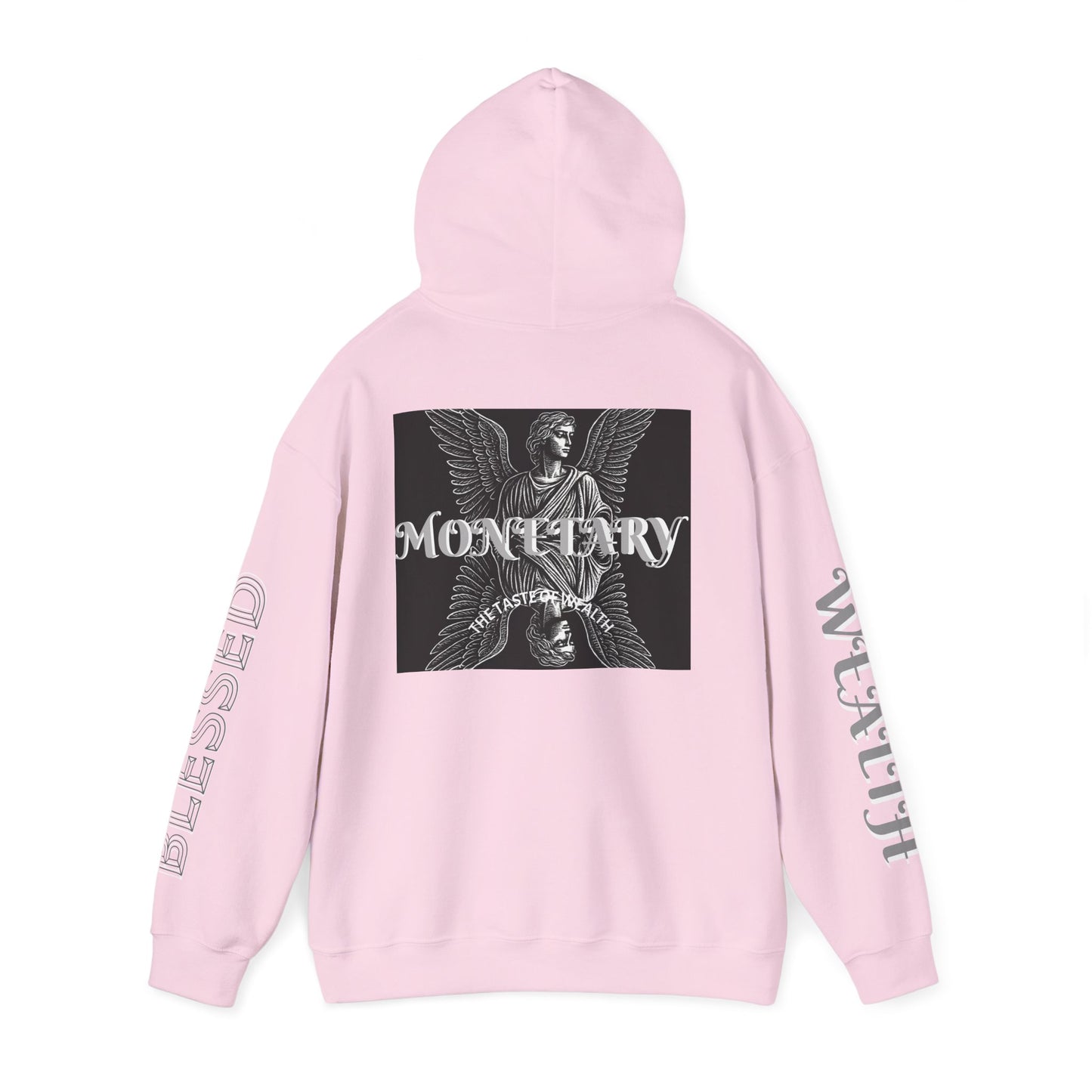 Monetary Design Sweatshirt - Unisex Heavy Blend Hoodie, Graphic Hooded Sweatshirt, Casual Streetwear, Gifts for Her, Cozy Layering