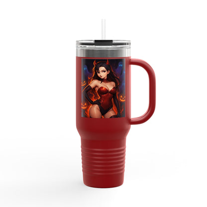 Stylish Insulated Travel Mug, 40oz | Perfect for Coffee Lovers, Hot Drinks, Unique Gift, Halloween Decor, Personalized Mug