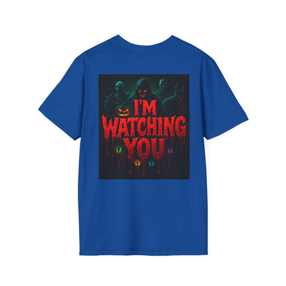 Unisex Halloween T-Shirt, Spooky Graphic Tee, Trick or Treat Shirt, Fall wardrobe essential, Perfect for Halloween parties