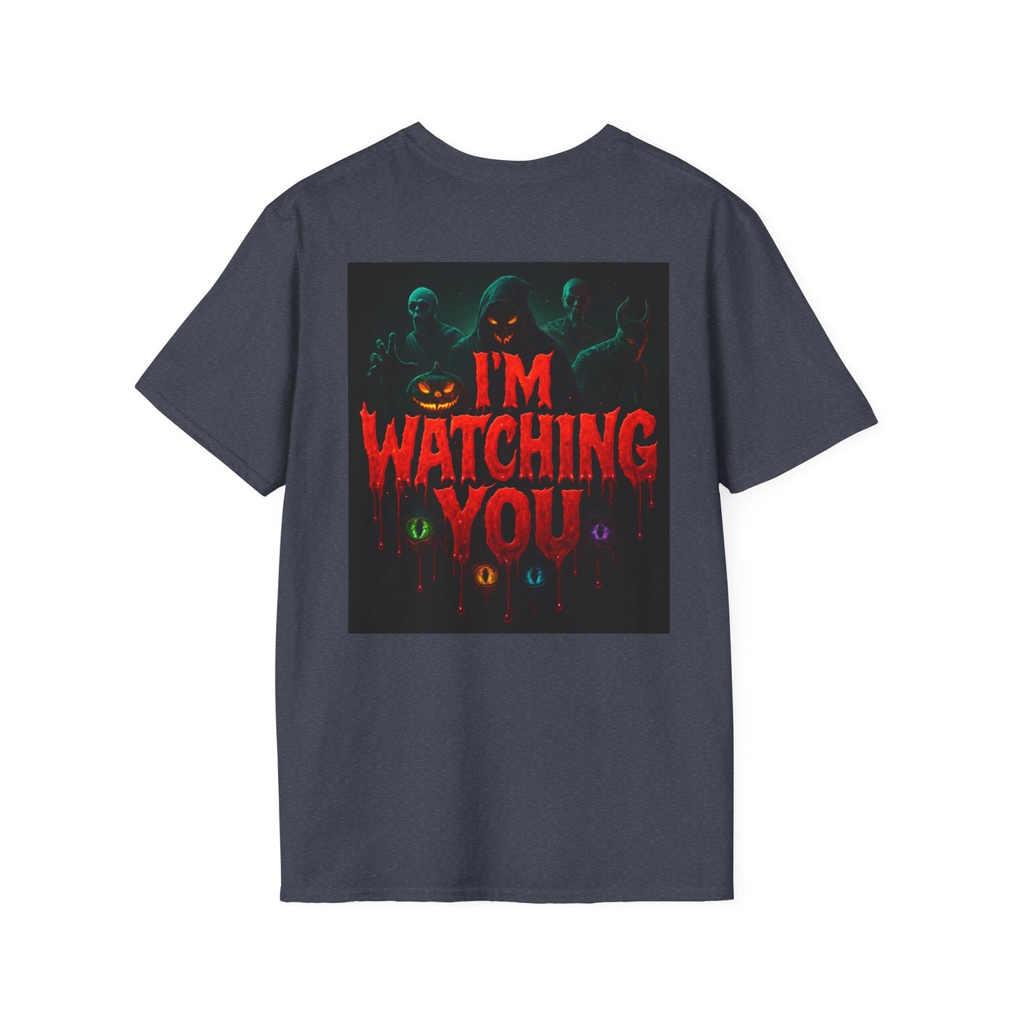 Unisex Halloween T-Shirt, Spooky Graphic Tee, Trick or Treat Shirt, Fall wardrobe essential, Perfect for Halloween parties