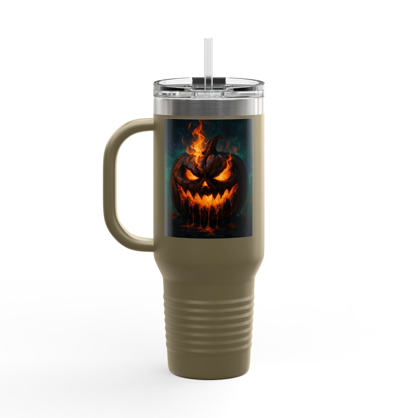 Magical Insulated Travel Mug, 40oz - Perfect for Hot Beverages, Witch Themed Mug, Coffee Tumbler, Gifts for Halloween & Autumn