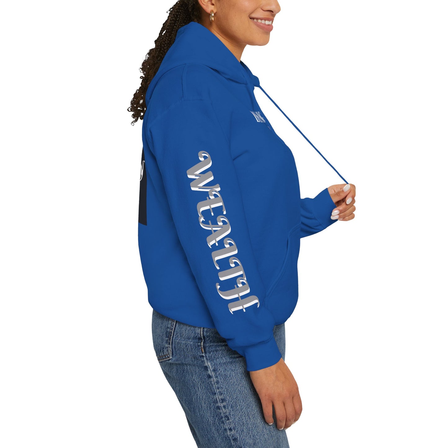 Monetary Design Sweatshirt - Unisex Heavy Blend Hoodie, Graphic Hooded Sweatshirt, Casual Streetwear, Gifts for Her, Cozy Layering