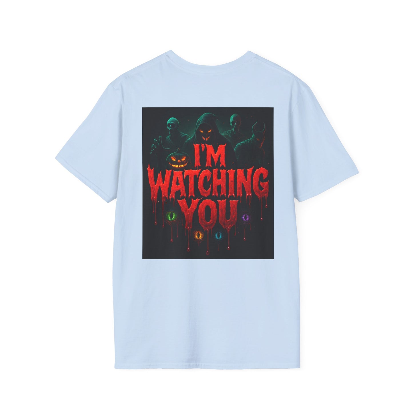 Unisex Halloween T-Shirt, Spooky Graphic Tee, Trick or Treat Shirt, Fall wardrobe essential, Perfect for Halloween parties