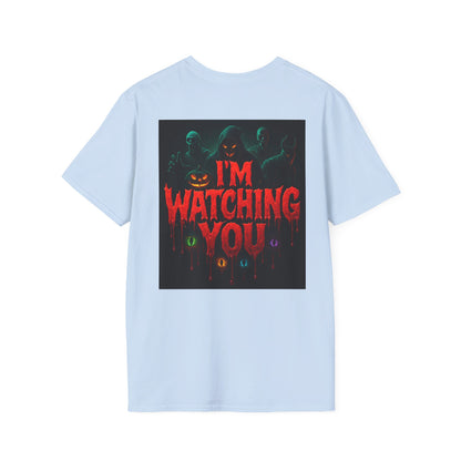 Unisex Halloween T-Shirt, Spooky Graphic Tee, Trick or Treat Shirt, Fall wardrobe essential, Perfect for Halloween parties