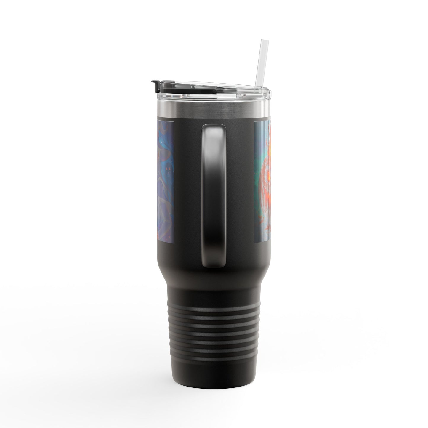 Magical Insulated Travel Mug, 40oz - Perfect for Hot Beverages, Witch Themed Mug, Coffee Tumbler, Gifts for Halloween & Autumn