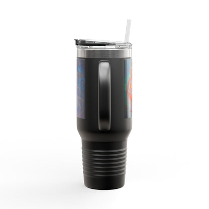 Magical Insulated Travel Mug, 40oz - Perfect for Hot Beverages, Witch Themed Mug, Coffee Tumbler, Gifts for Halloween & Autumn