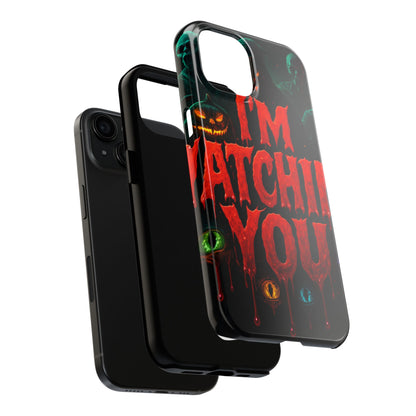 Spooky Tough Phone Cases: Halloween Gift, Horror Vibes, Protective Cases, Unique Phone Accessories, Gifting for Friends