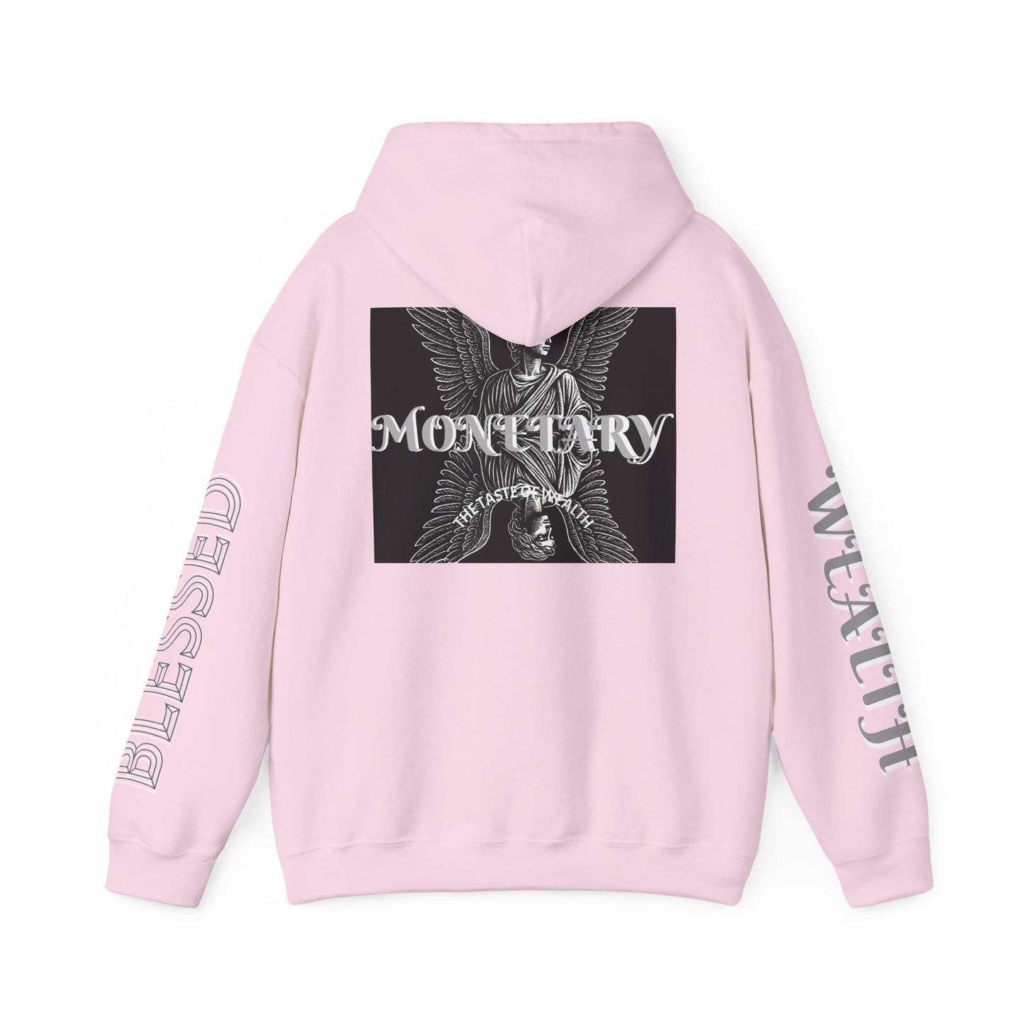 Monetary Design Sweatshirt - Unisex Heavy Blend Hoodie, Graphic Hooded Sweatshirt, Casual Streetwear, Gifts for Her, Cozy Layering