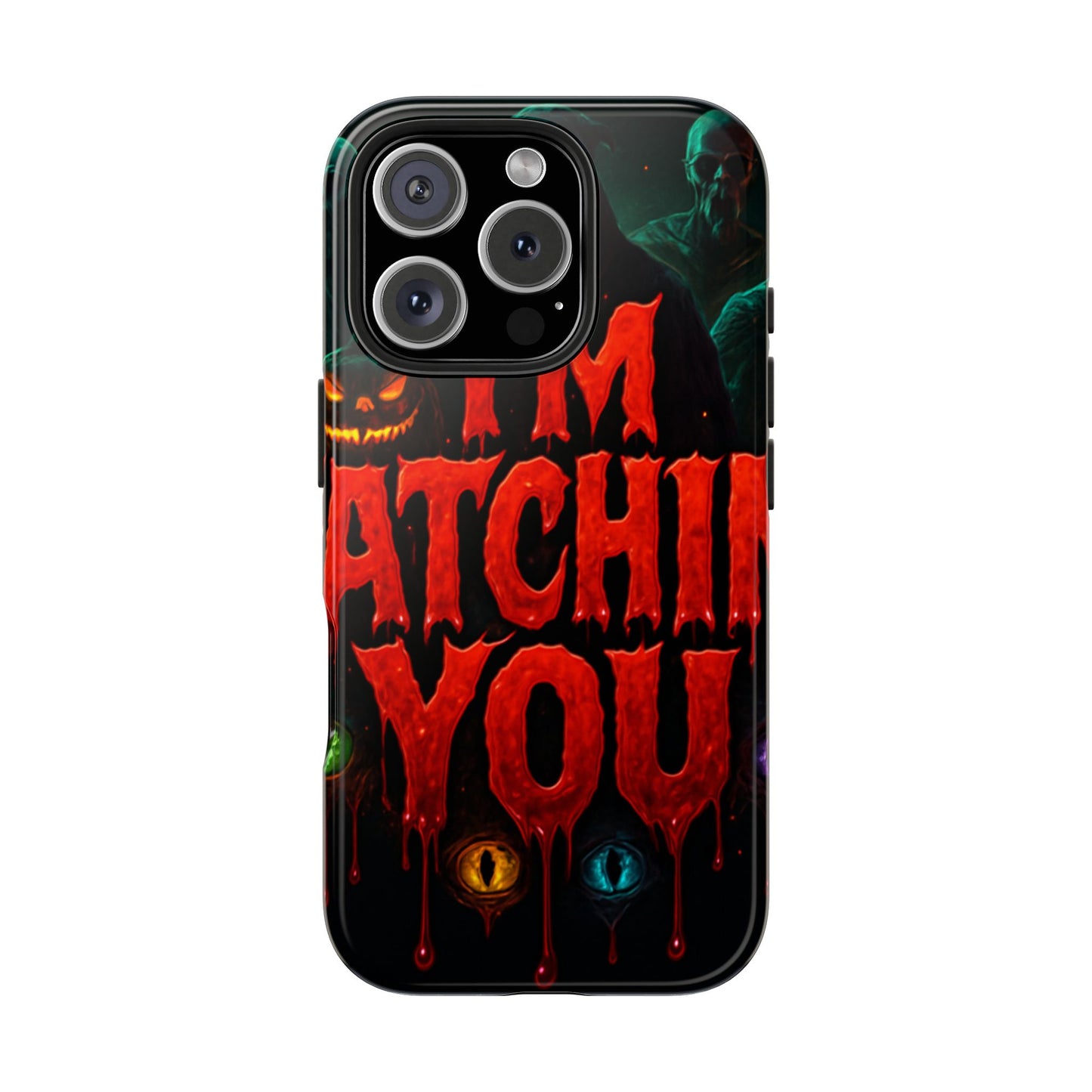 Spooky Tough Phone Cases: Halloween Gift, Horror Vibes, Protective Cases, Unique Phone Accessories, Gifting for Friends