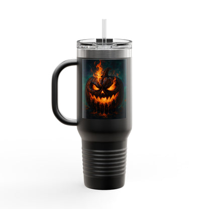 Magical Insulated Travel Mug, 40oz - Perfect for Hot Beverages, Witch Themed Mug, Coffee Tumbler, Gifts for Halloween & Autumn