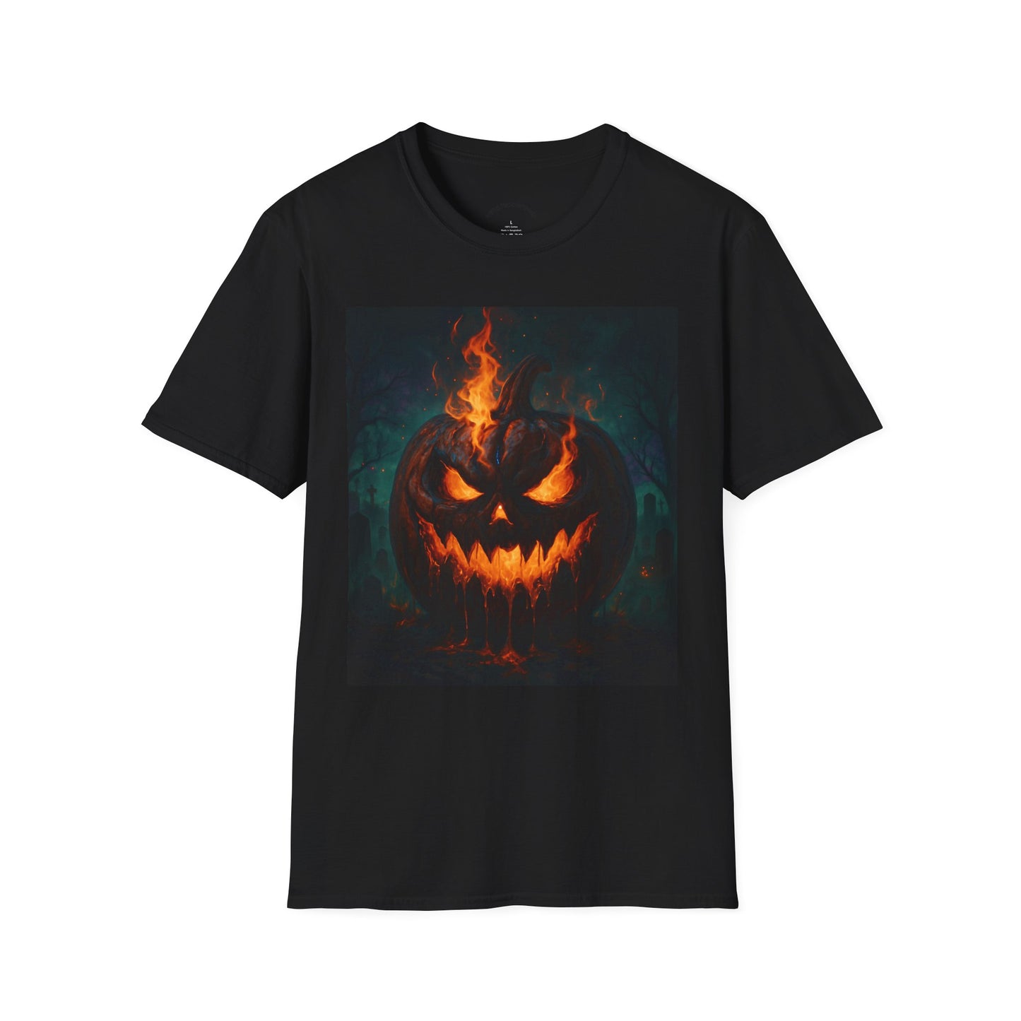Unisex Halloween T-Shirt, Spooky Graphic Tee, Trick or Treat Shirt, Fall wardrobe essential, Perfect for Halloween parties