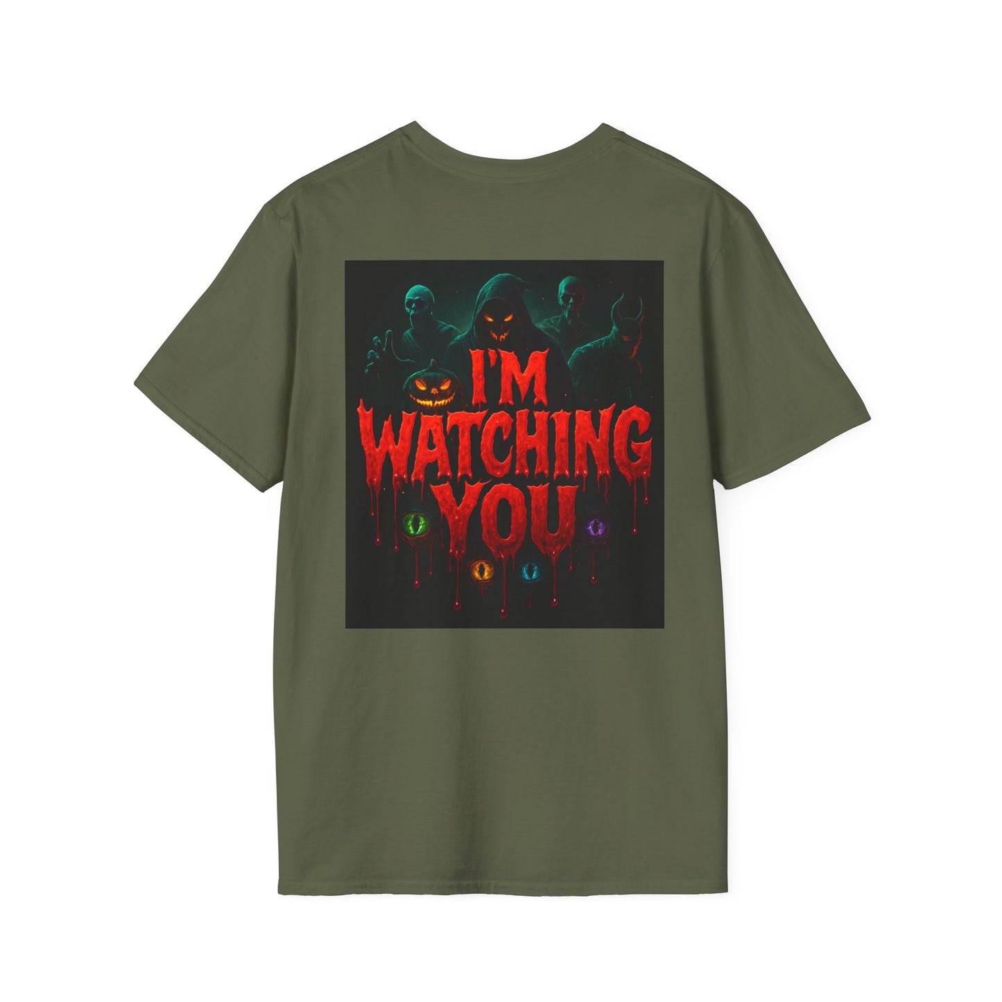 Unisex Halloween T-Shirt, Spooky Graphic Tee, Trick or Treat Shirt, Fall wardrobe essential, Perfect for Halloween parties