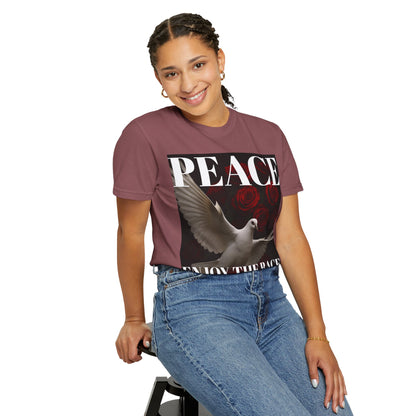 Peace & Inspiration Graphic T-Shirt, Unisex Tee for Dreamers, Motivational Apparel, Gift for Spiritual Seekers, Casual Wear