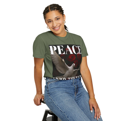 Peace & Inspiration Graphic T-Shirt, Unisex Tee for Dreamers, Motivational Apparel, Gift for Spiritual Seekers, Casual Wear
