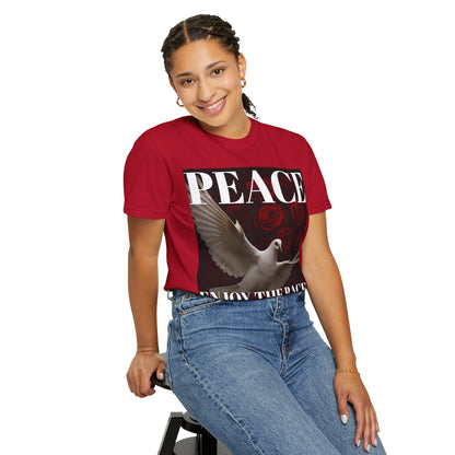 Peace & Inspiration Graphic T-Shirt, Unisex Tee for Dreamers, Motivational Apparel, Gift for Spiritual Seekers, Casual Wear