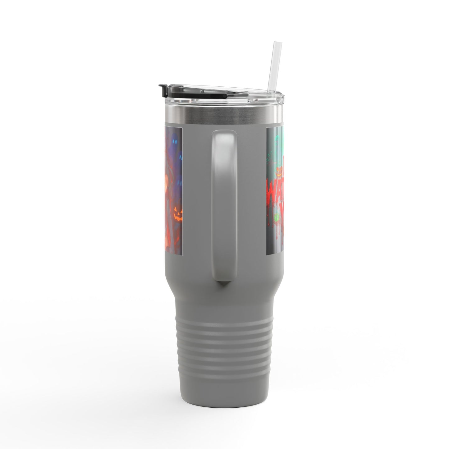 Stylish Insulated Travel Mug, 40oz | Perfect for Coffee Lovers, Hot Drinks, Unique Gift, Halloween Decor, Personalized Mug