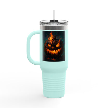 Magical Insulated Travel Mug, 40oz - Perfect for Hot Beverages, Witch Themed Mug, Coffee Tumbler, Gifts for Halloween & Autumn